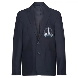 Navy Girls Poly Blazer